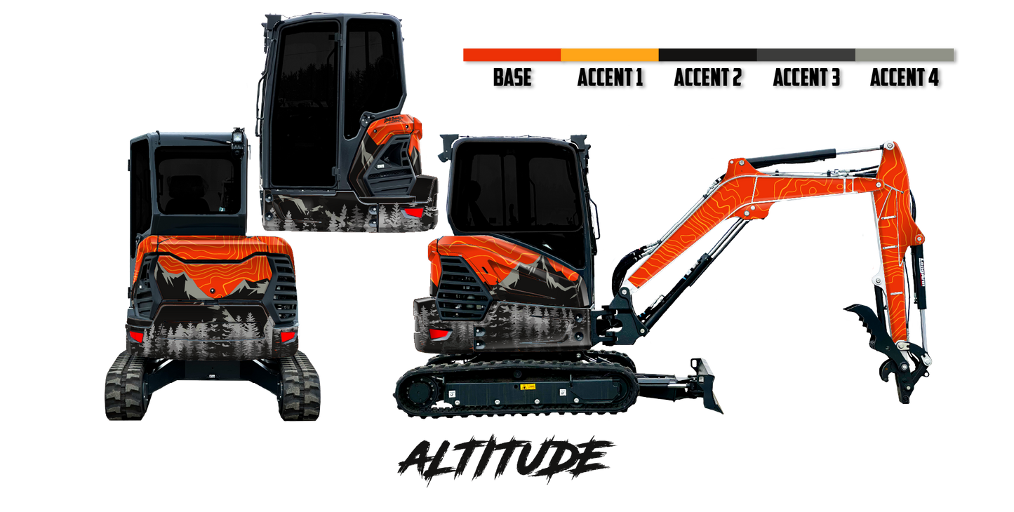 Bobcat E35 R2-Series Wrap Kits