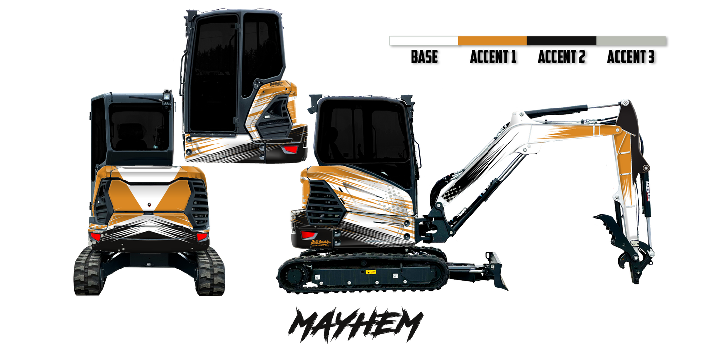 Bobcat E35 R2-Series Wrap Kits