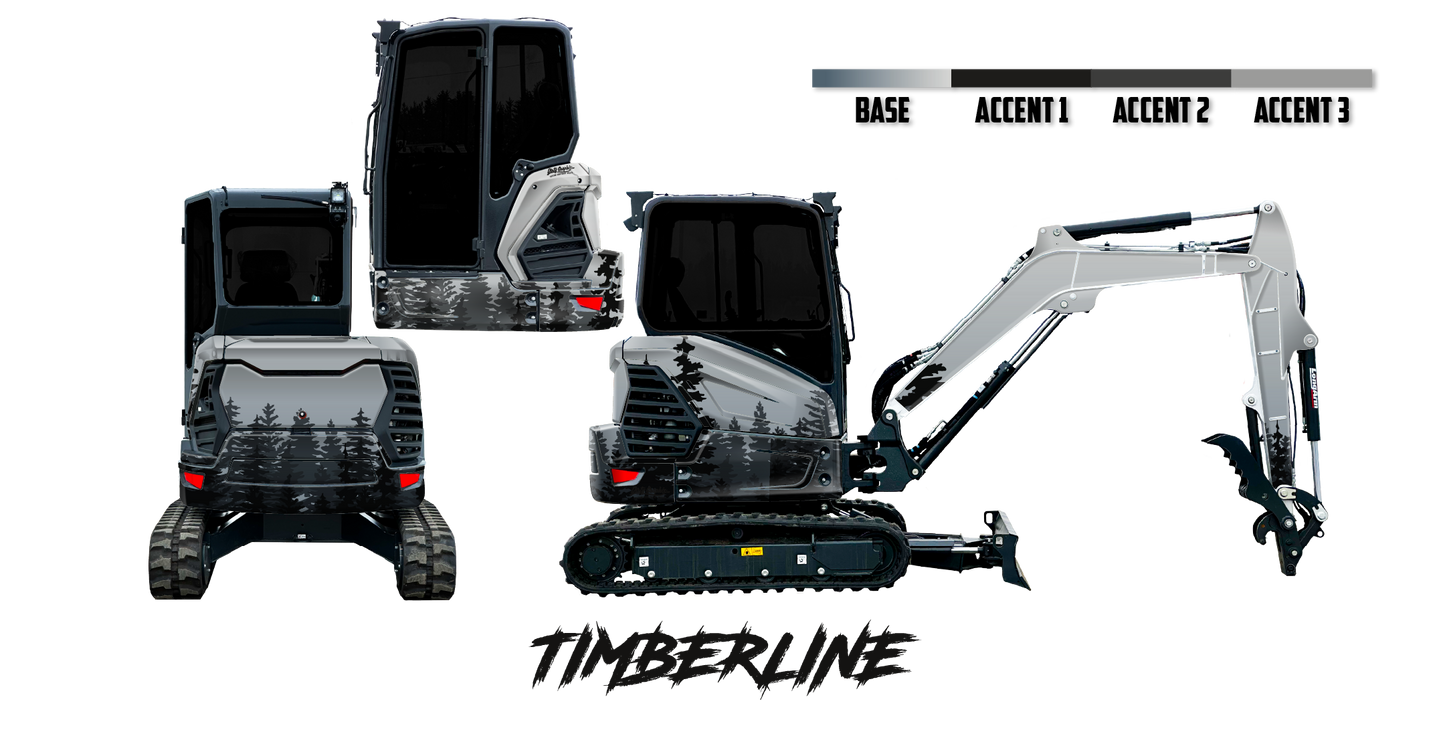 Bobcat E35 R2-Series Wrap Kits