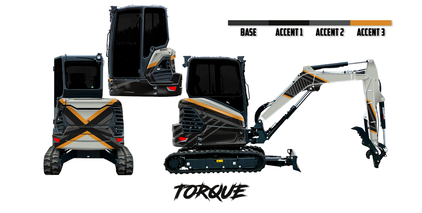 Bobcat E35 R2-Series Wrap Kits