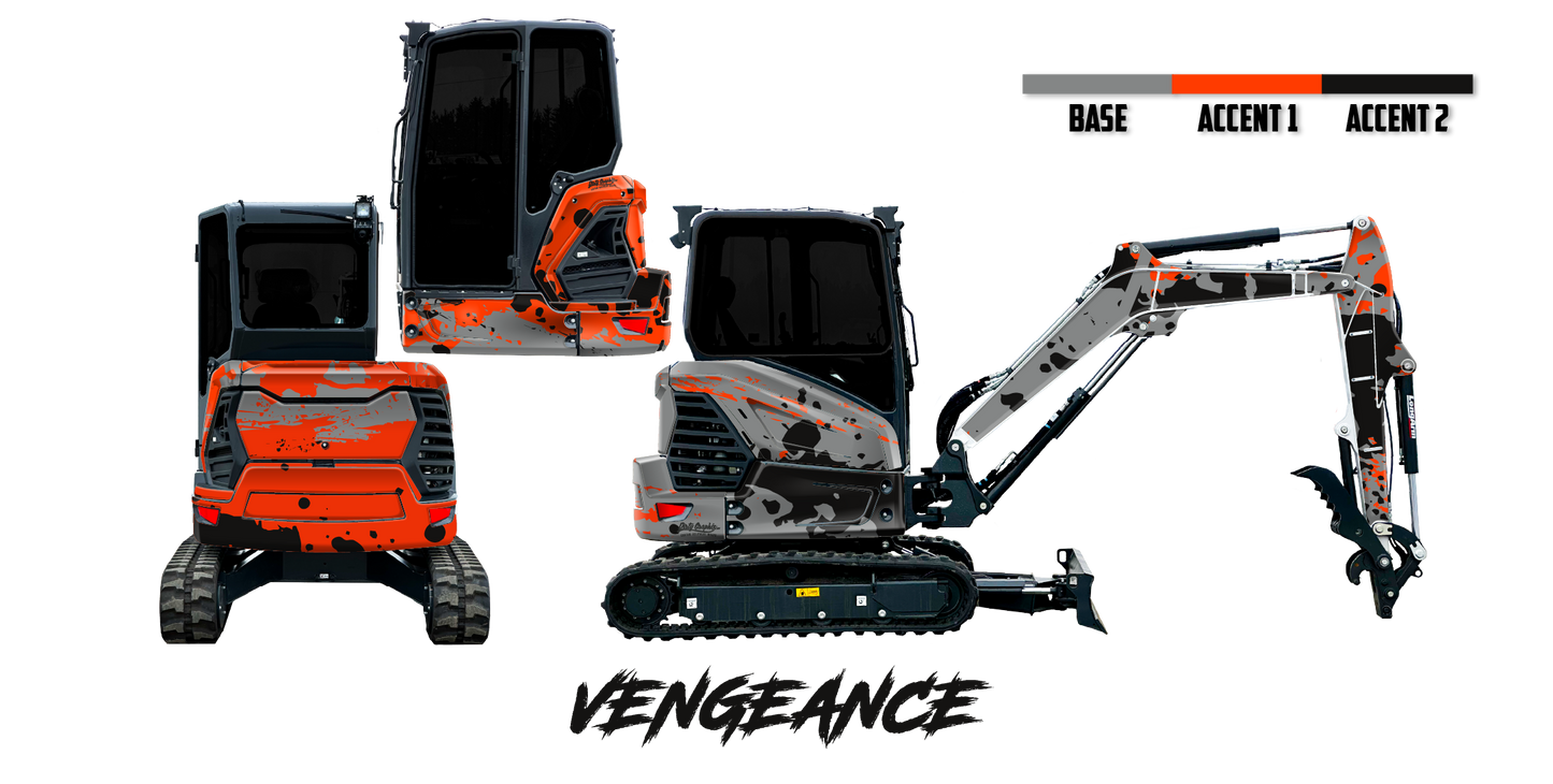 Bobcat E35 R2-Series Wrap Kits