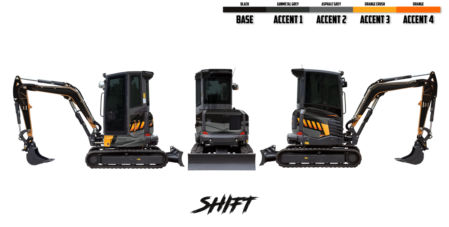 CASE CX34D Wrap Kits