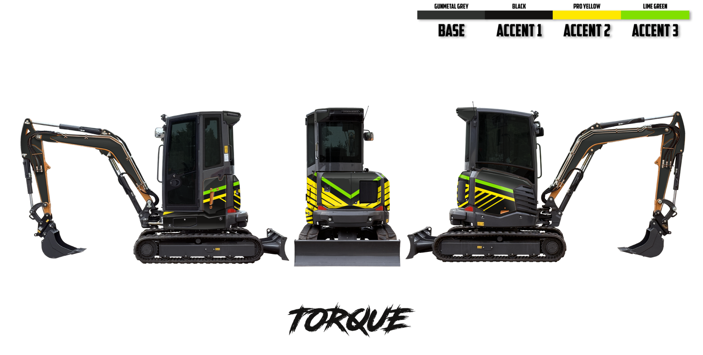 CASE CX34D Wrap Kits