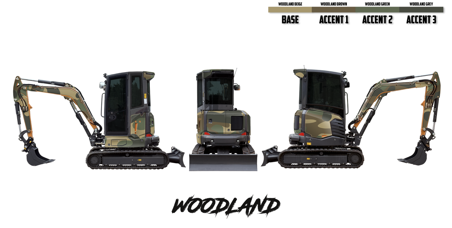 CASE CX34D Wrap Kits