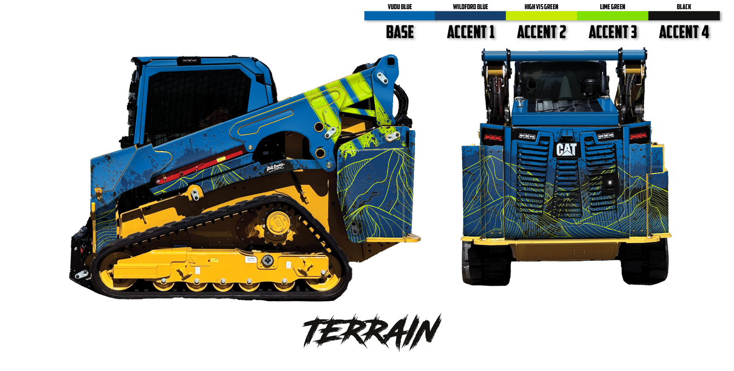 CAT 275 XE Land Management Wrap Kits