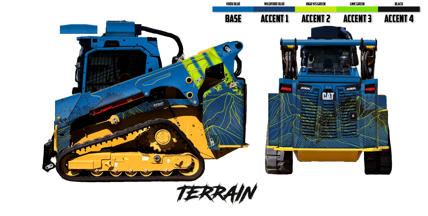 CAT 285 XE Land Management Wrap Kits