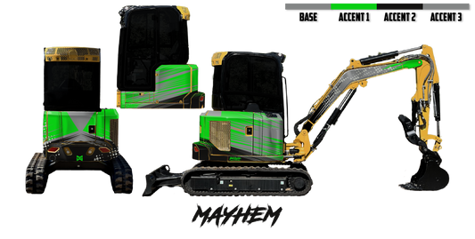 CAT 303 Wrap Kits - With Counterweight