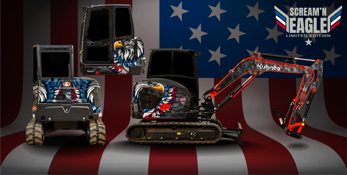 SCREAM'N EAGLE - Kubota Limited Edition Wrap Kits