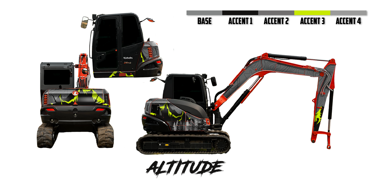 Kubota KX080-5 Wrap Kits