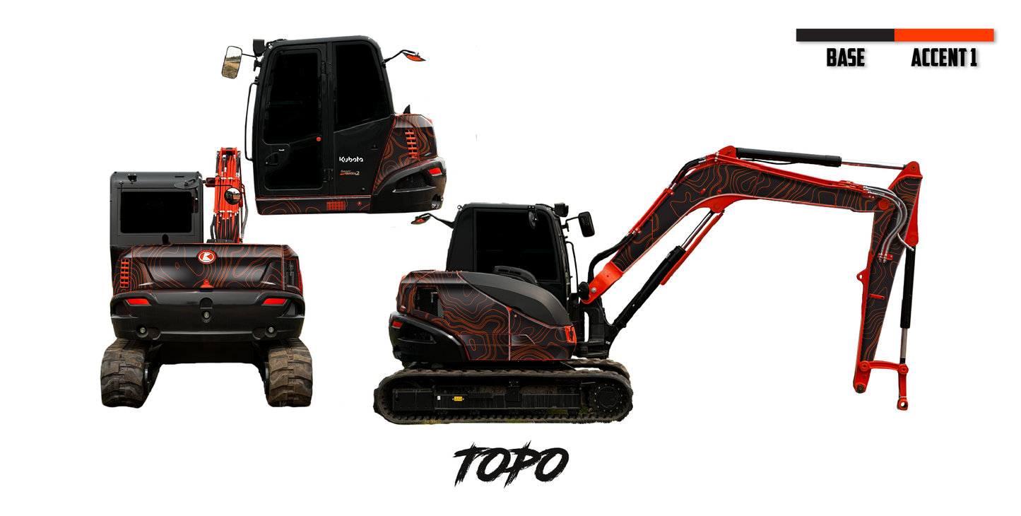 Kubota KX080-5 Wrap Kits