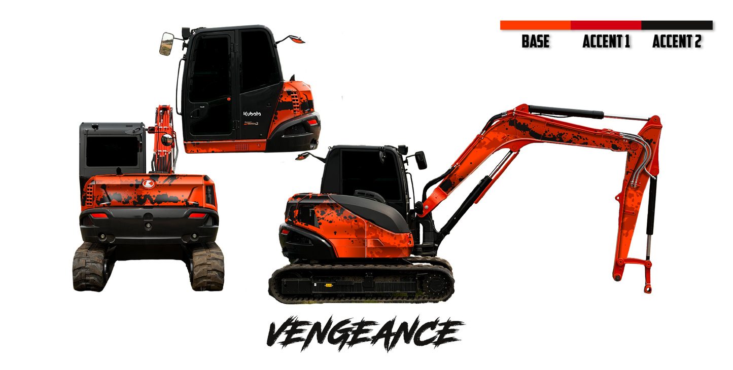 Kubota KX080-5 Wrap Kits
