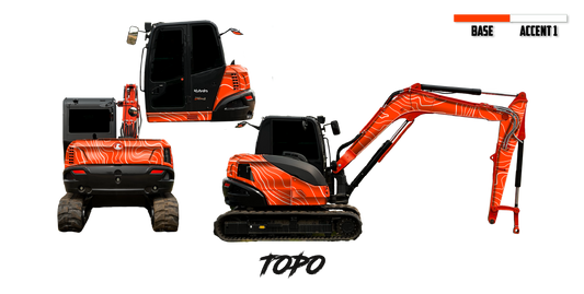 Kubota KX080-4 Wrap Kits