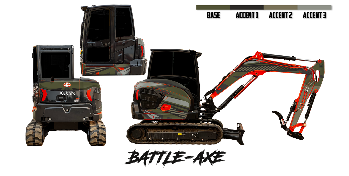 Kubota U55-5 Wrap Kits