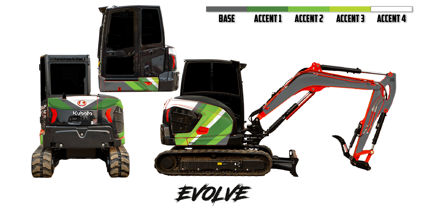 Kubota U55-5 Wrap Kits