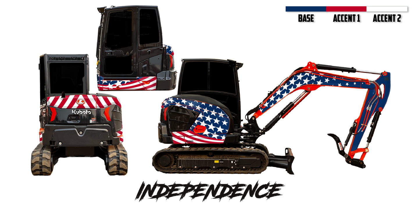 Kubota U55-5 Wrap Kits