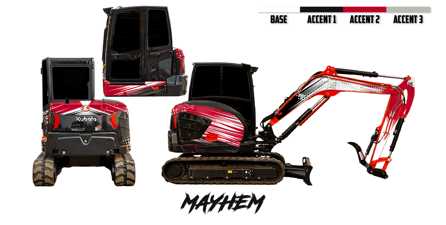 Kubota U55-5 Wrap Kits