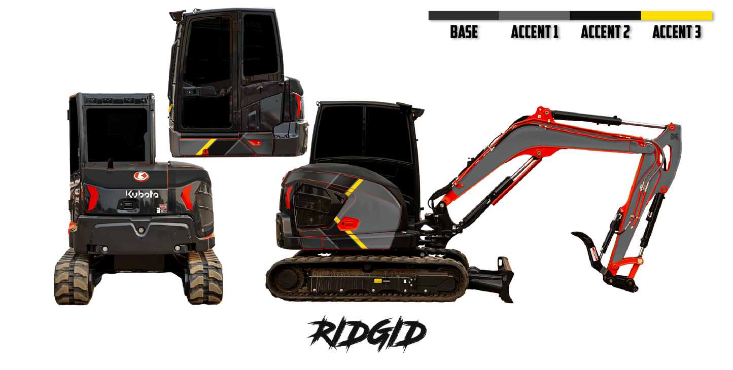 Kubota U55-5 Wrap Kits