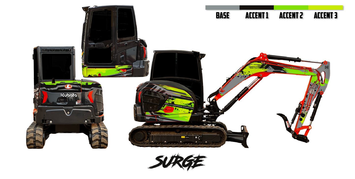 Kubota U55-5 Wrap Kits