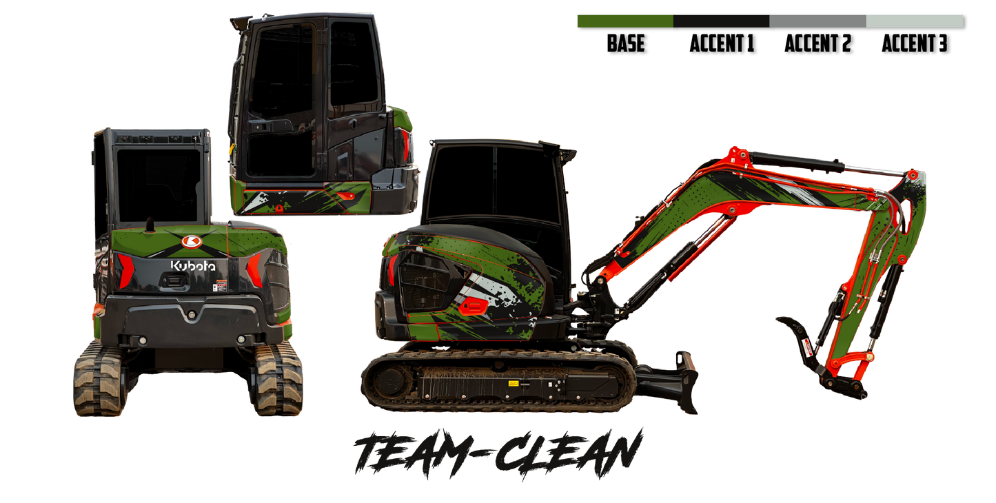 Kubota U55-5 Wrap Kits