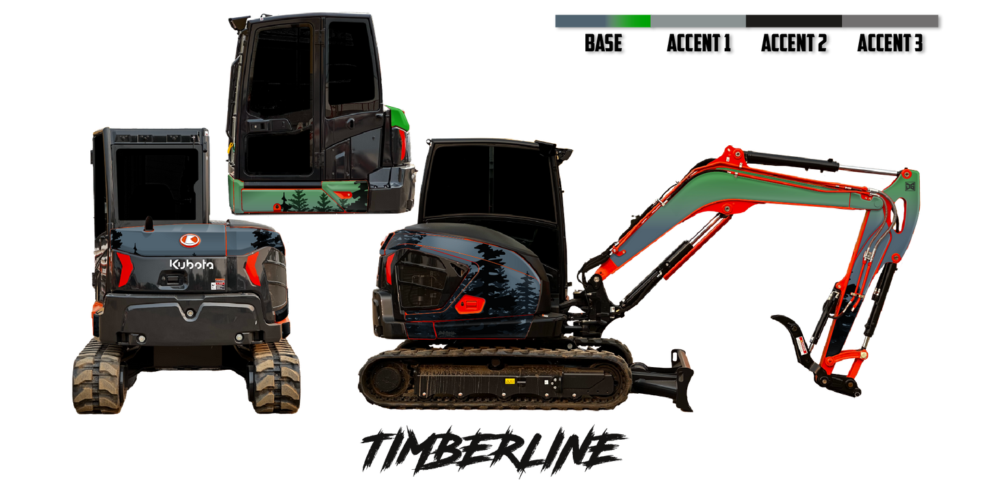 Kubota U55-5 Wrap Kits