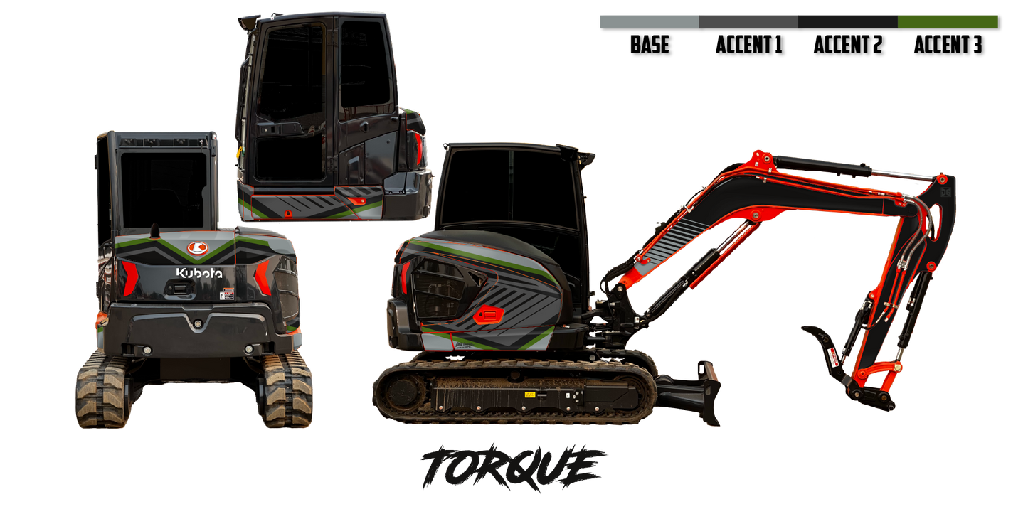 Kubota U55-5 Wrap Kits