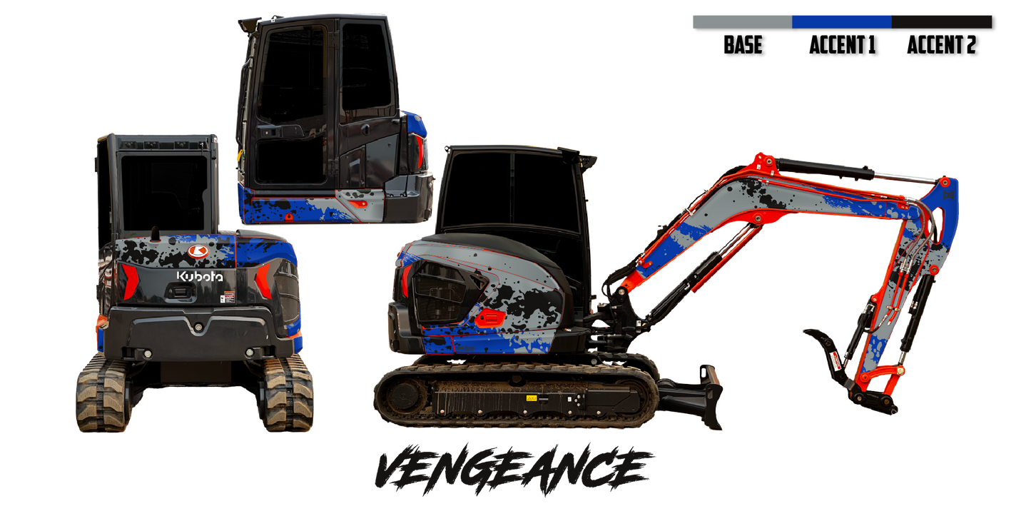 Kubota U55-5 Wrap Kits