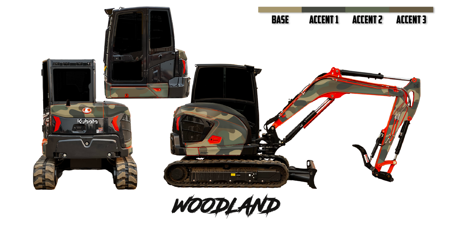 Kubota U55-5 Wrap Kits