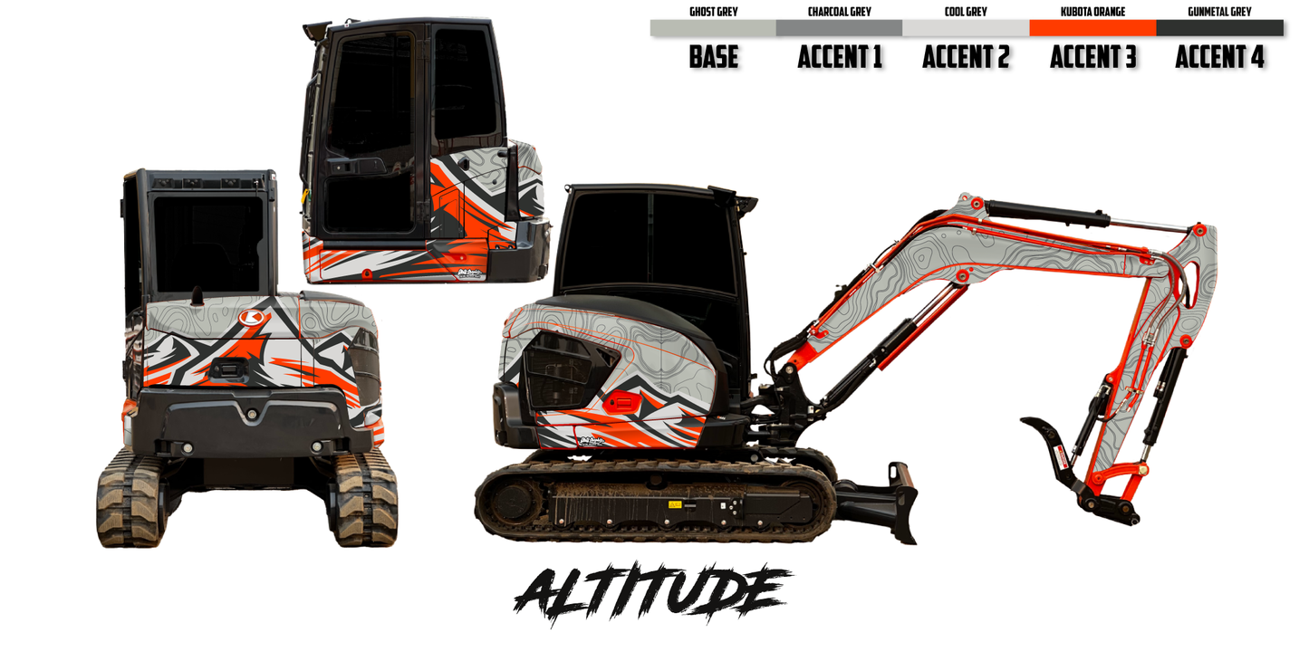 Kubota KX040-5 Wrap Kits