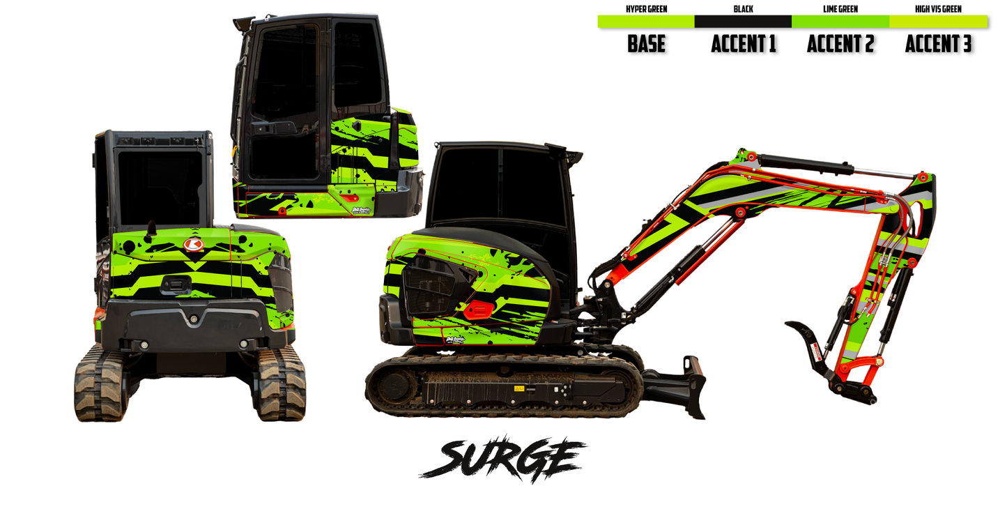 Kubota KX040-5 Wrap Kits