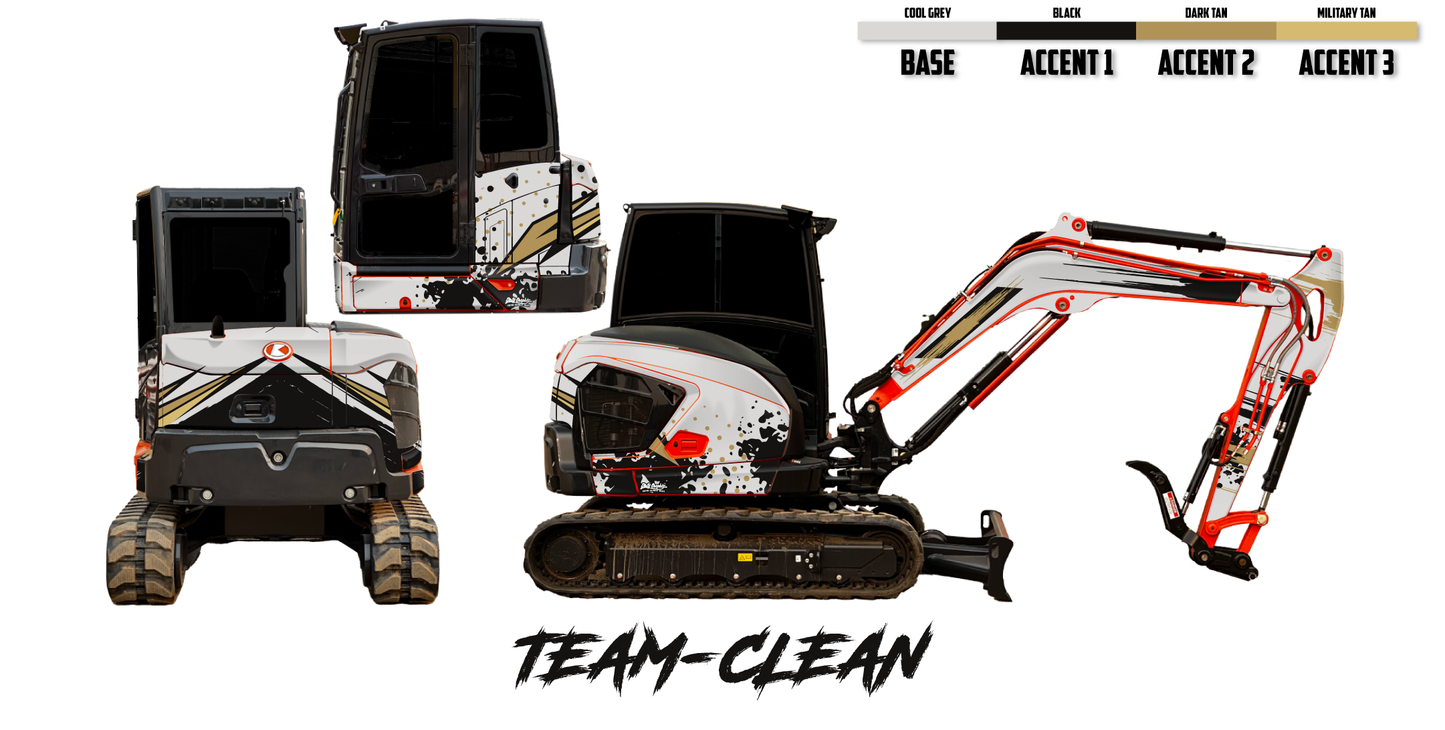 Kubota KX040-5 Wrap Kits