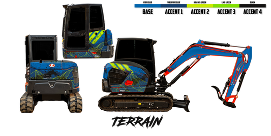 Kubota KX040-5 Wrap Kits