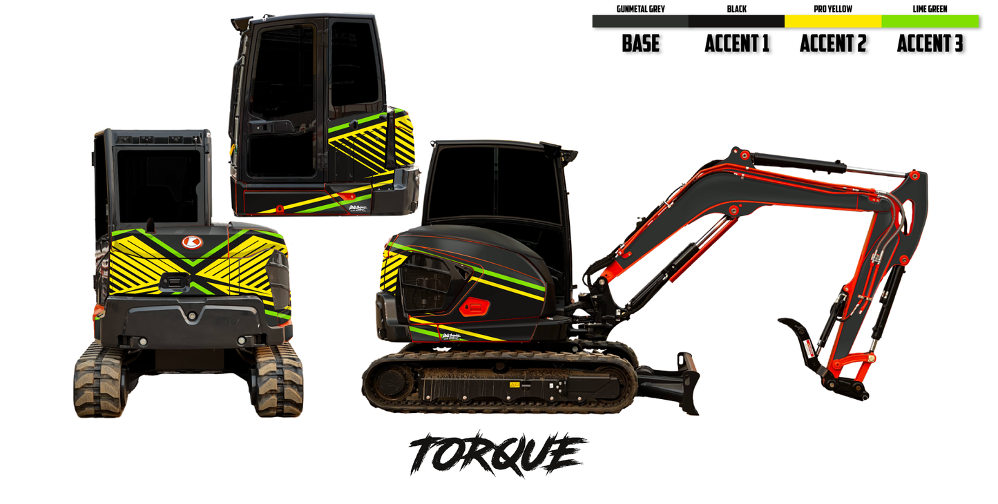 Kubota KX040-5 Wrap Kits
