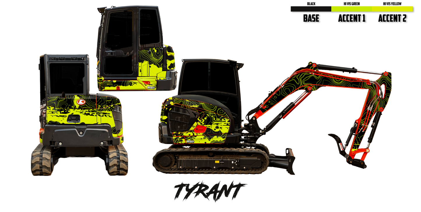 Kubota KX040-5 Wrap Kits