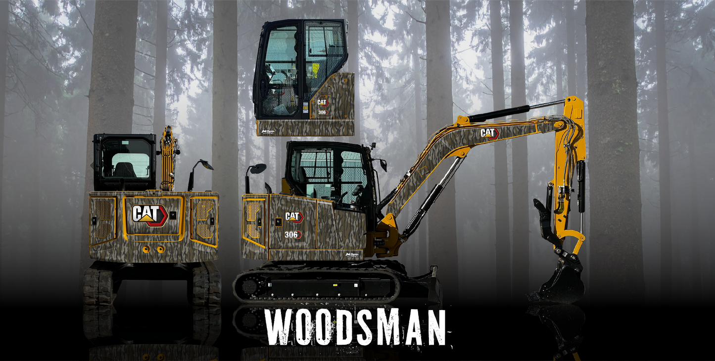 "Woodsman" - CAT Special Edition Wrap Kits