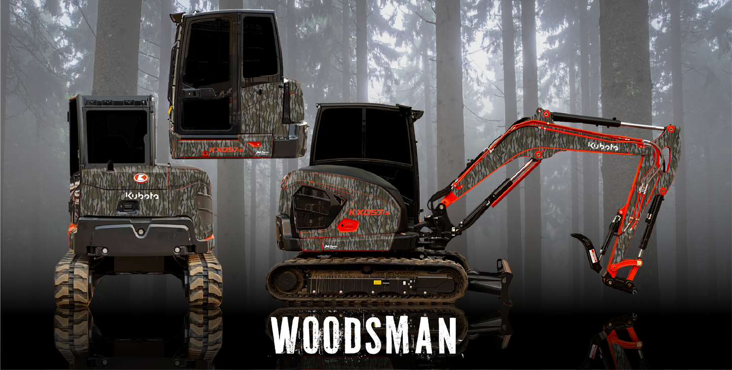 "Woodsman" - Kubota Special Edition Wrap Kits