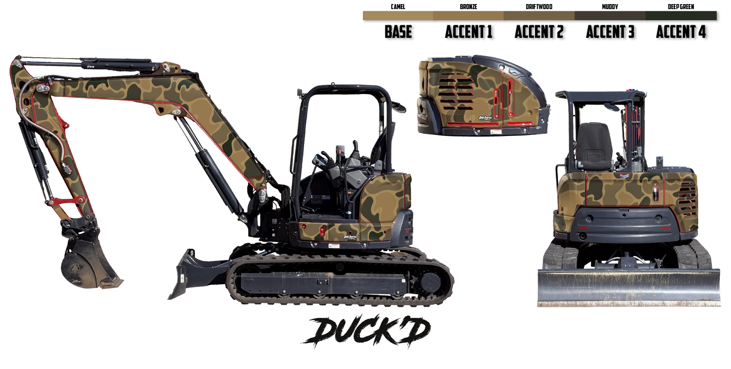 Yanmar ViO50-6B/ViO55-6B Wrap Kits