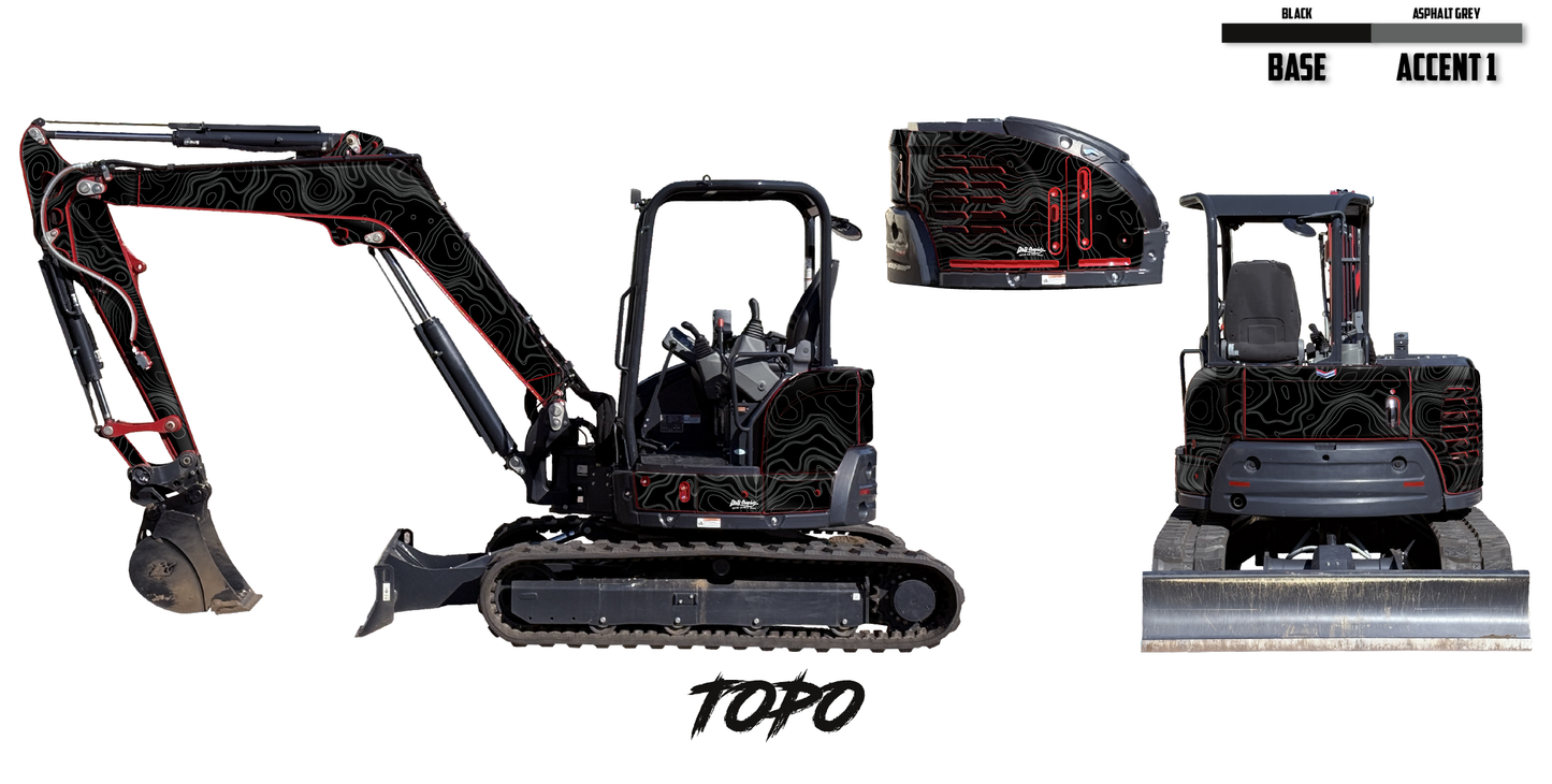 Yanmar ViO50-6B/ViO55-6B Wrap Kits