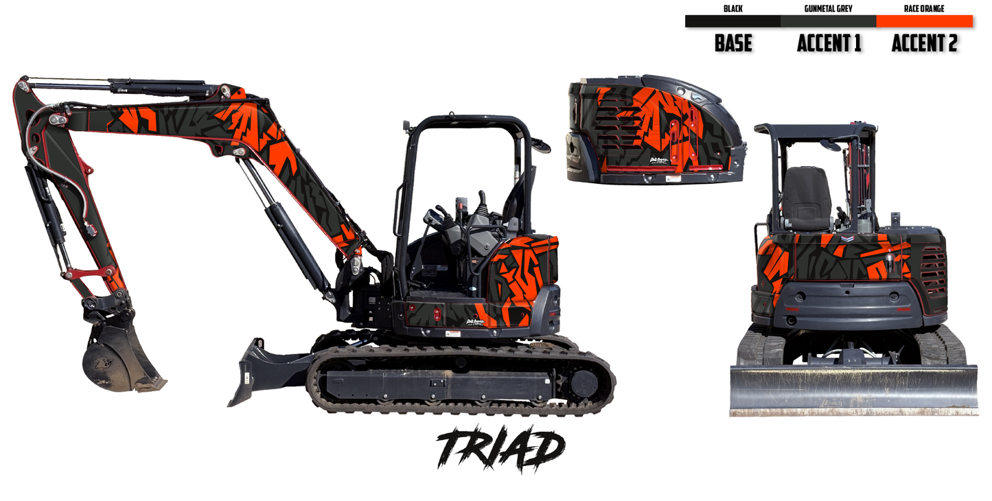 Yanmar ViO50-6B/ViO55-6B Wrap Kits