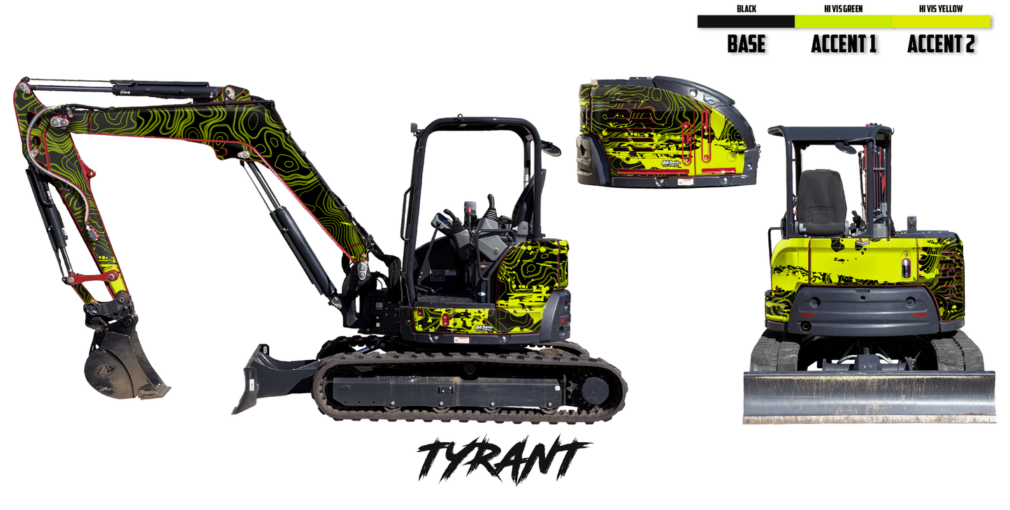 Yanmar ViO50-6B/ViO55-6B Wrap Kits