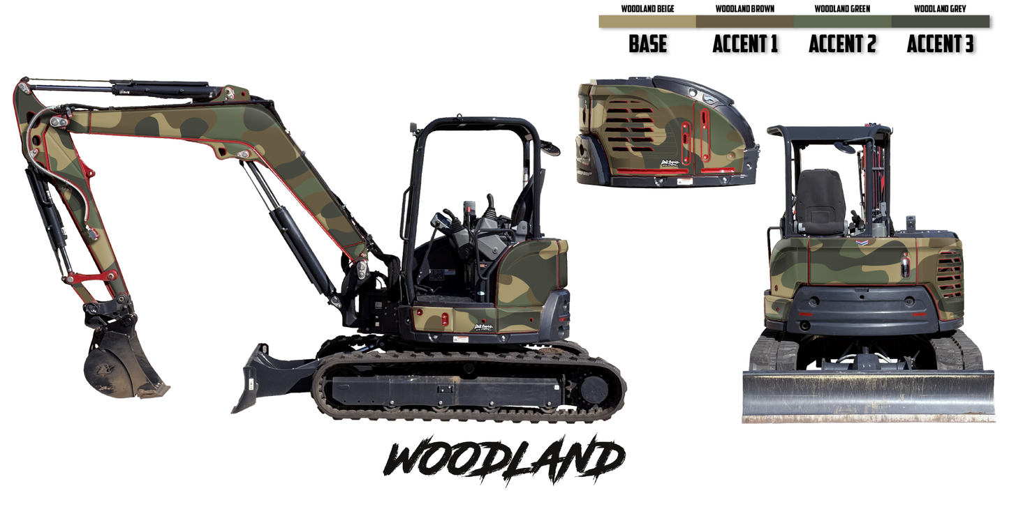 Yanmar ViO50-6B/ViO55-6B Wrap Kits