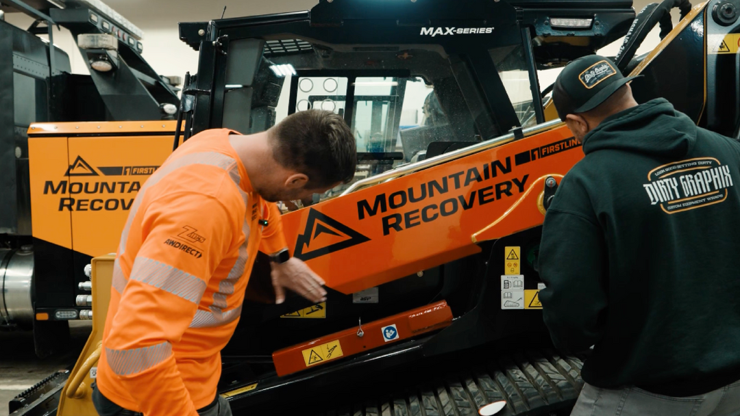 Built for the Toughest Terrain: Mountain Recovery’s ASV Equipment Wraps