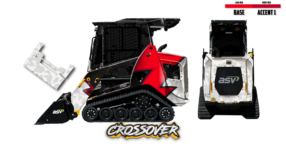 ASV RT-40 Wrap Kits – Dirty Graphix