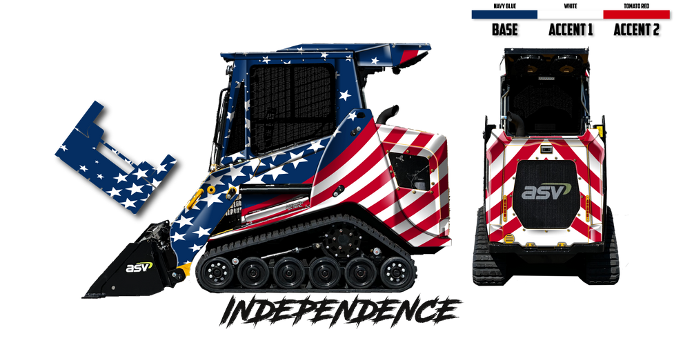 ASV RT-40 Wrap Kits – Dirty Graphix