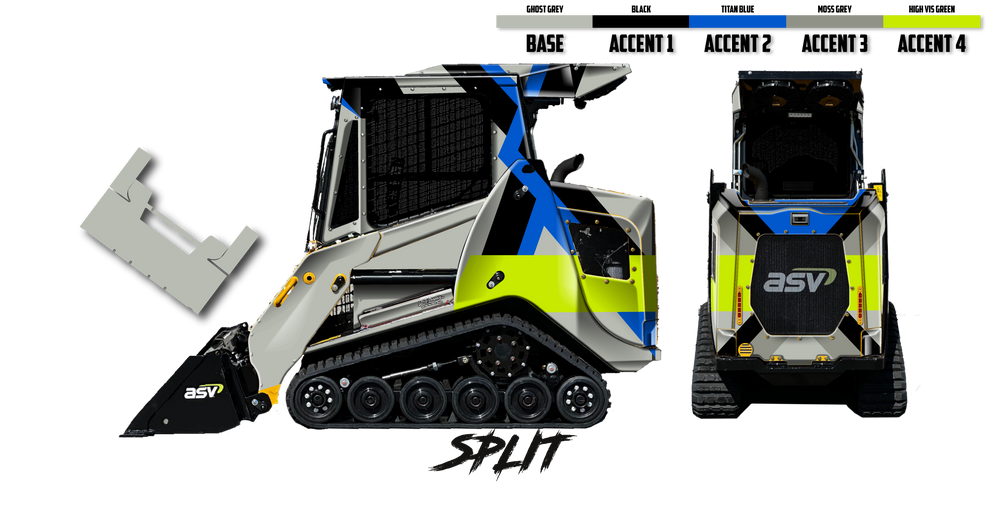 Asv Icon ASV Custom Equipment Wrap Kits – Dirty Graphix