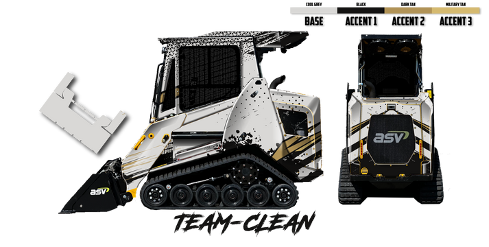 ASV RT-40 Wrap Kits – Dirty Graphix