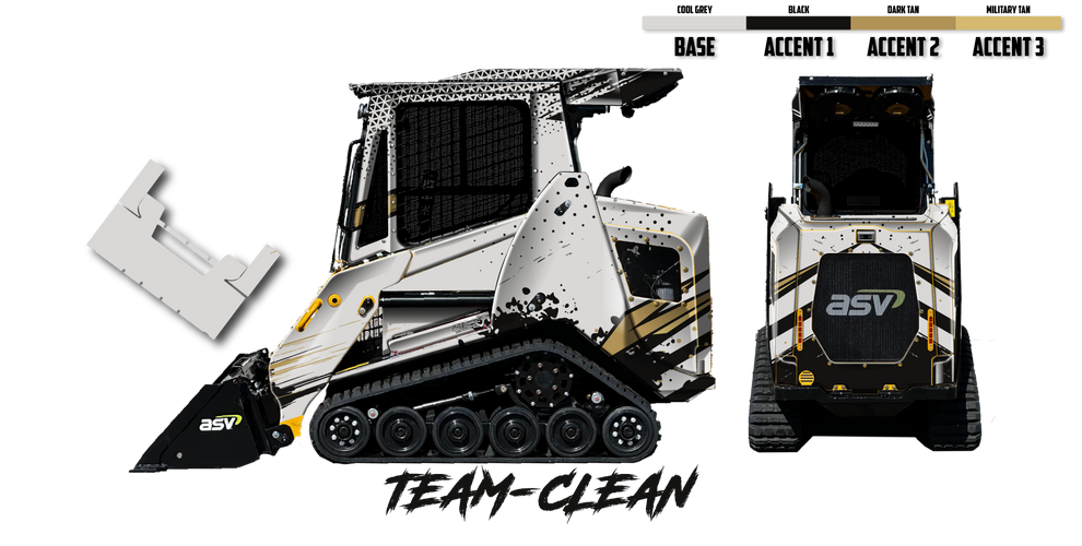 ASV RT-40 Wrap Kits – Dirty Graphix