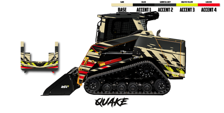 ASV RT-75 Wrap Kits