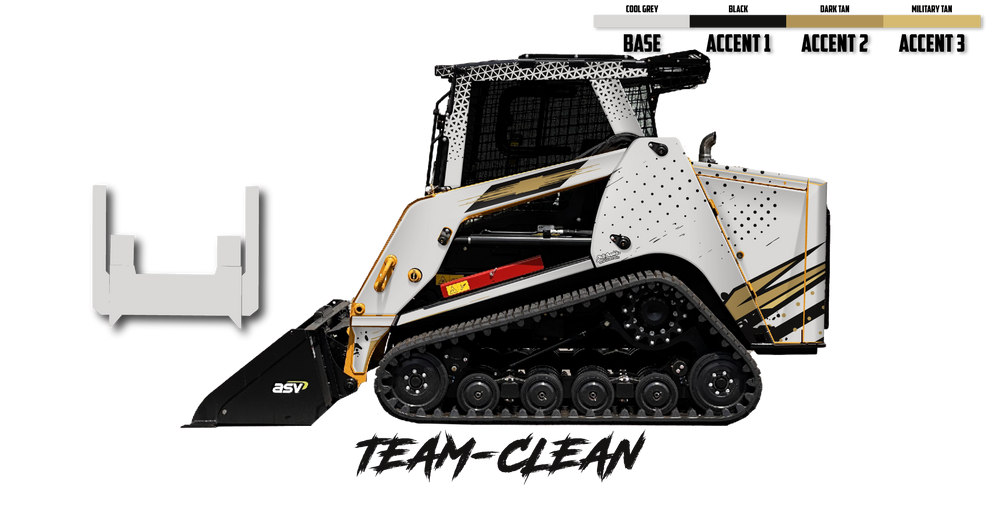 Asv Icon ASV Custom Equipment Wrap Kits – Dirty Graphix
