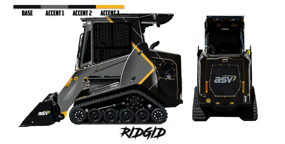 ASV RT-40 Wrap Kits – Dirty Graphix