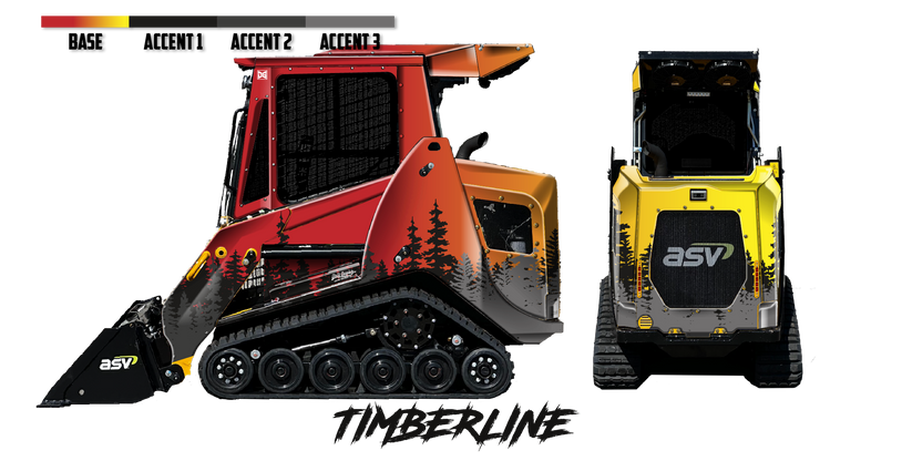 ASV RT-40 Wrap Kits – Dirty Graphix